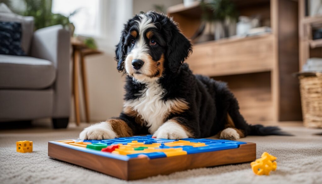 intelligent Bernedoodle